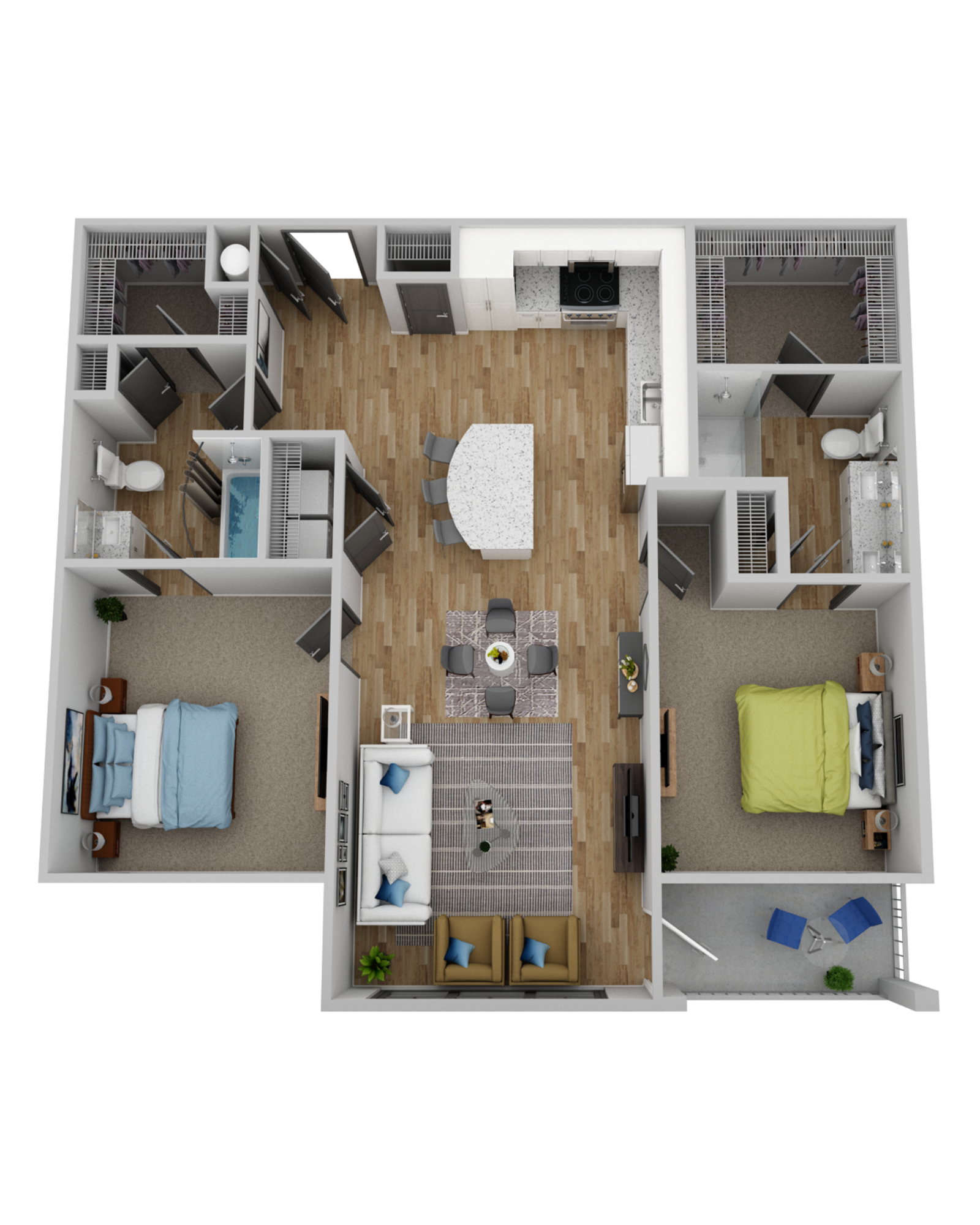 B2 floor plan