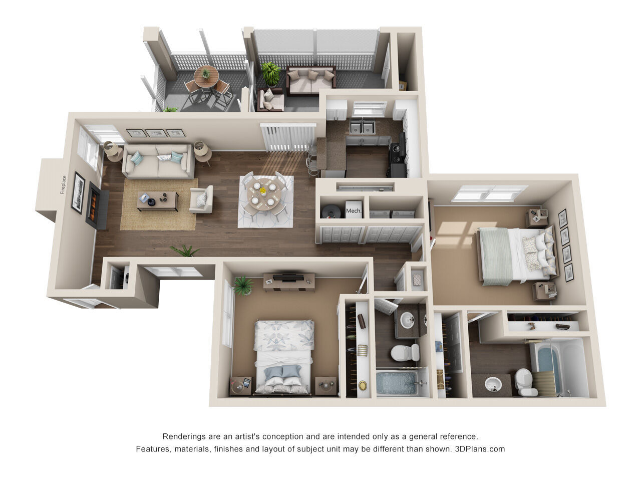 B2 floor plan