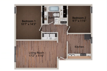 A1 floor plan