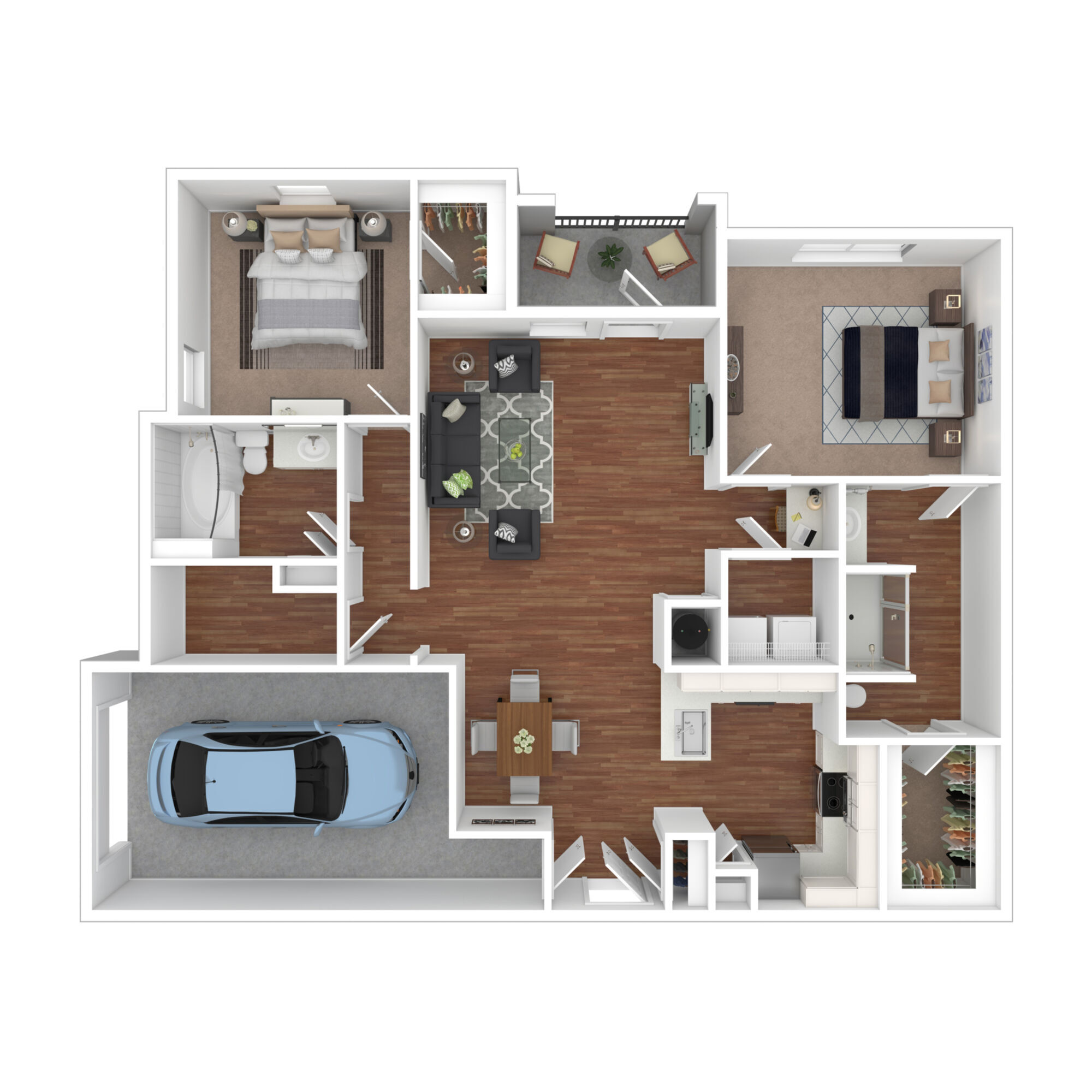 B2 floor plan