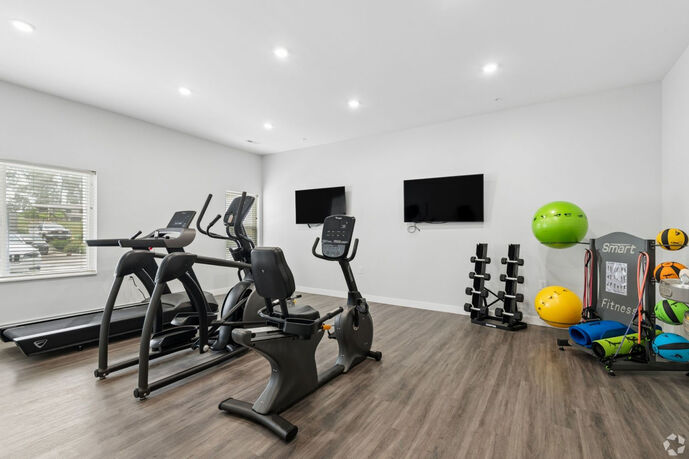 Picture of the Craft & Game room in the Alice Place Apartments New Build Affordable Senior Housing in Monroe, WI.