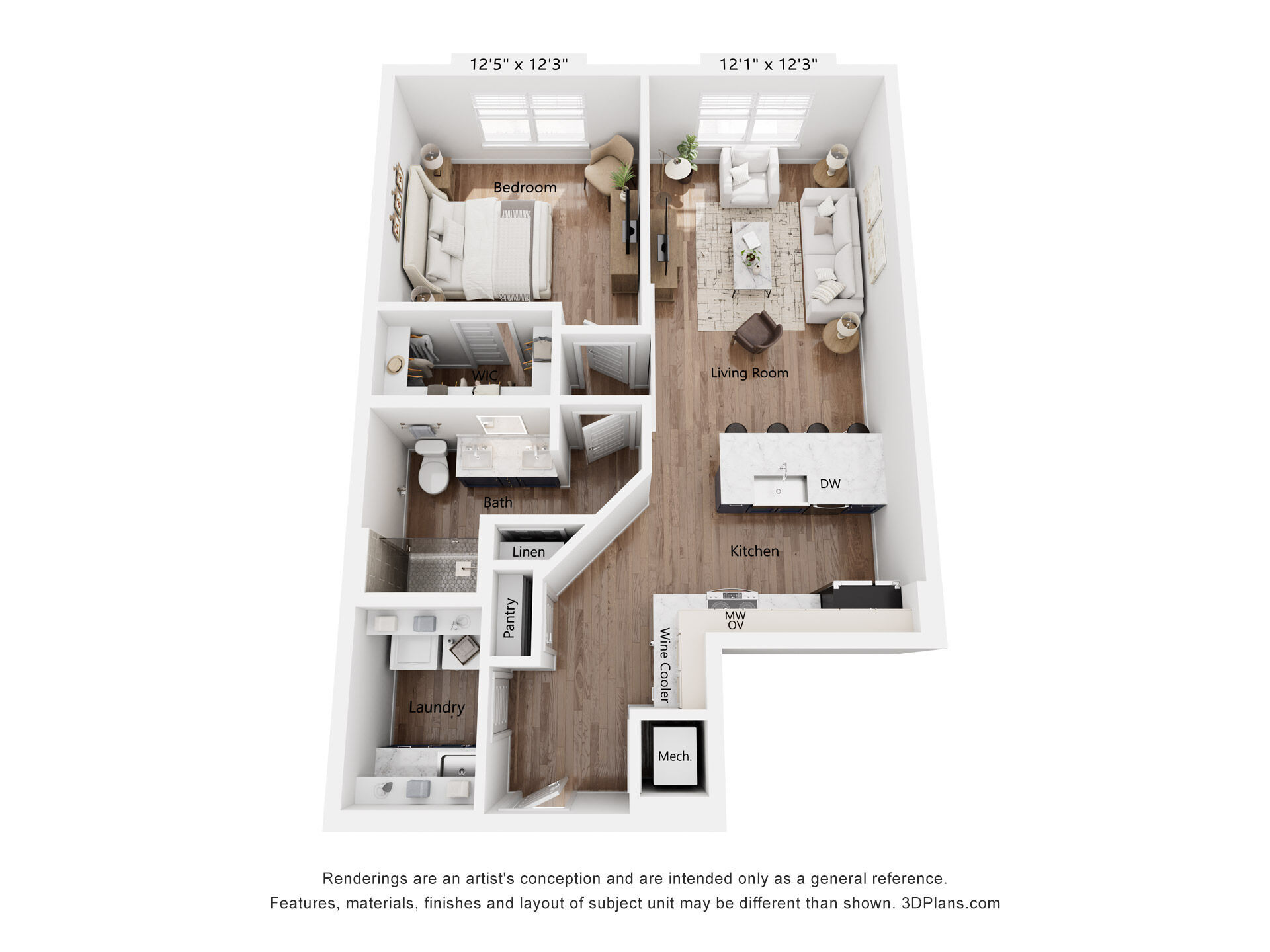 A1 floor plan