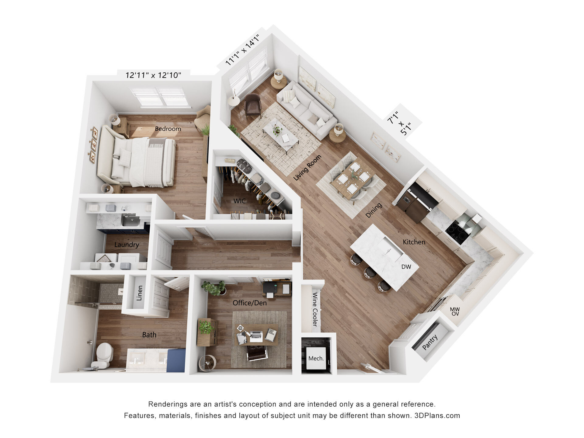 A3D floor plan