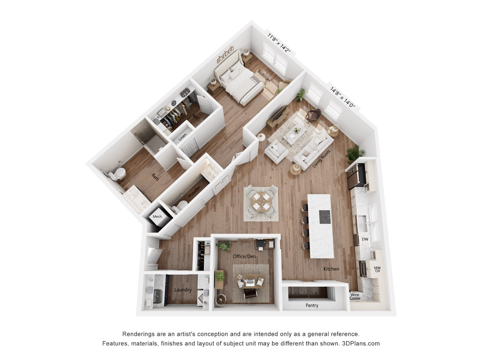 A4D floor plan