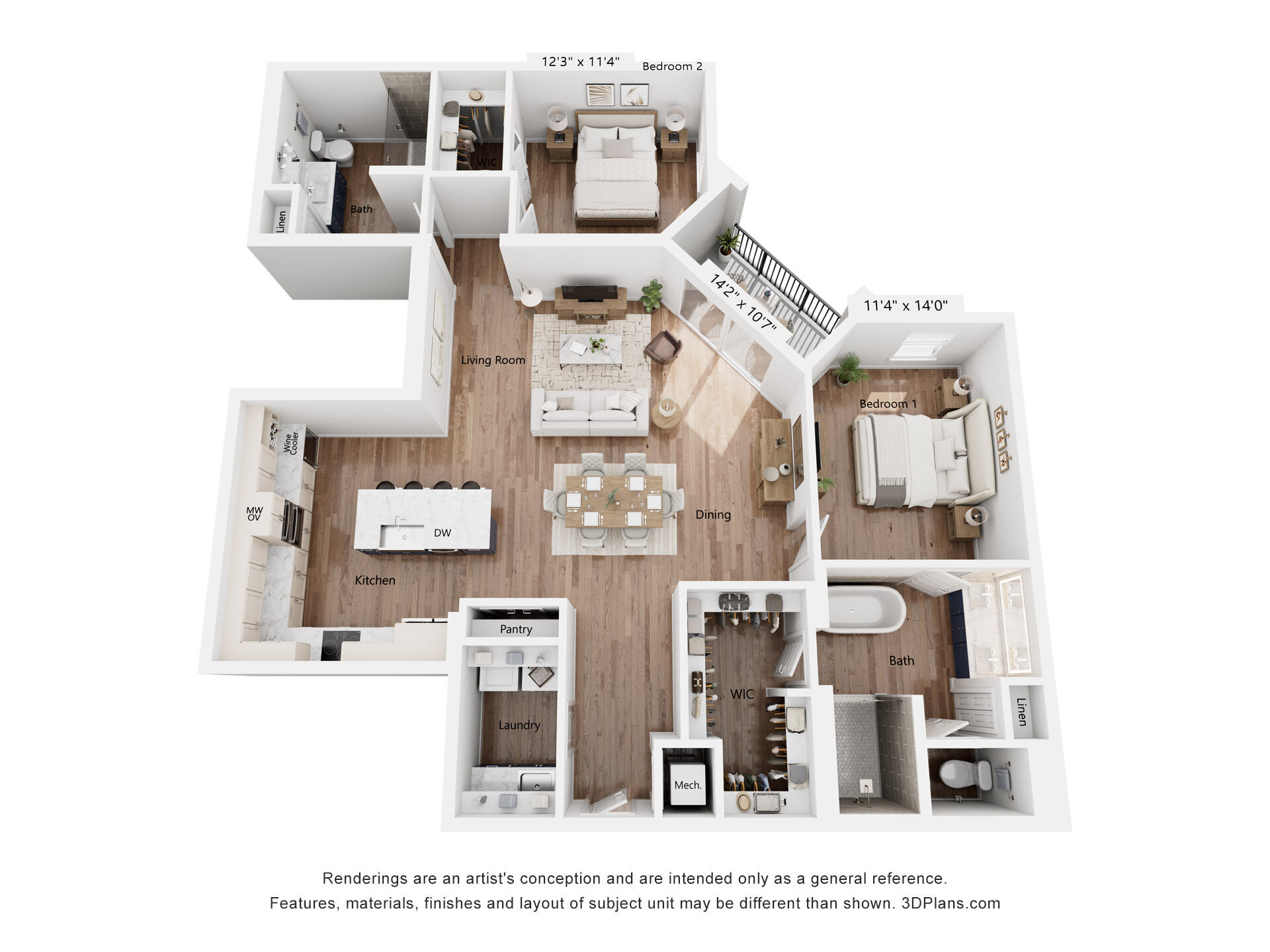 B6 floor plan