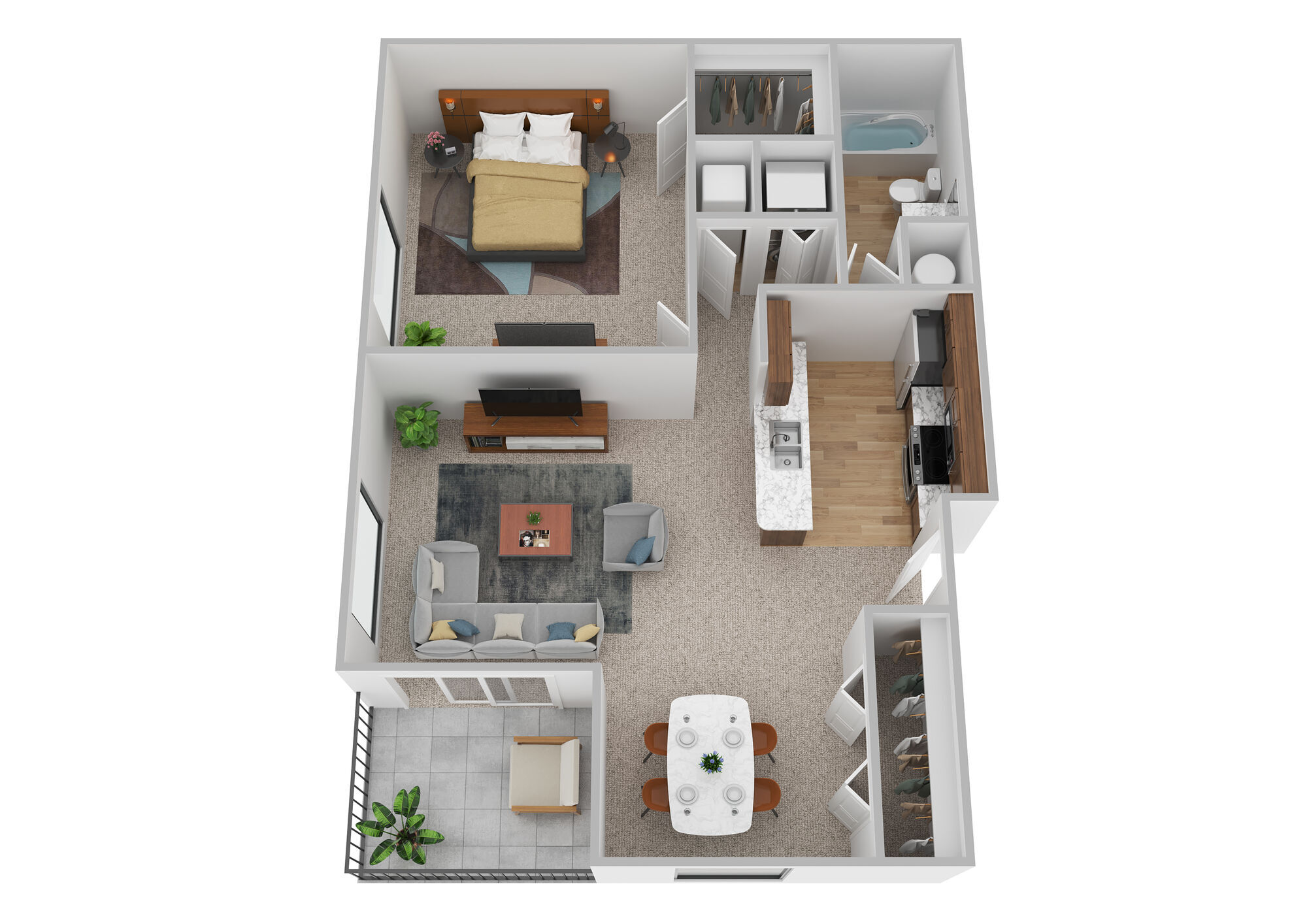 A2 floor plan
