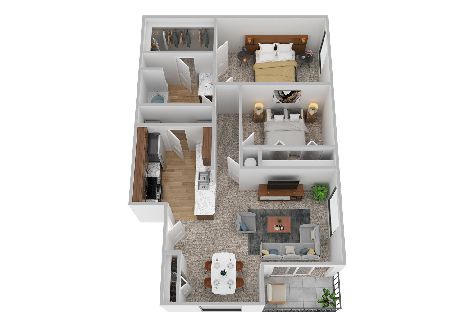 B2 floor plan