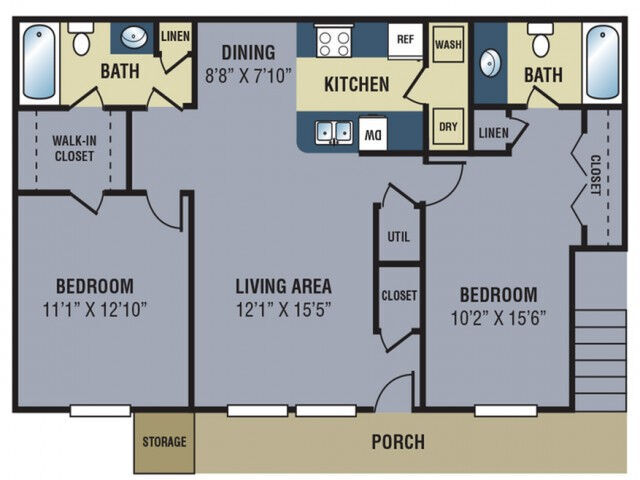 Azalea floor plan
