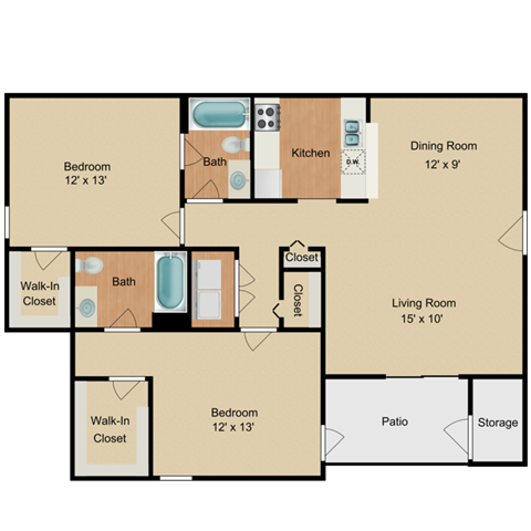 The Tranquility floor plan