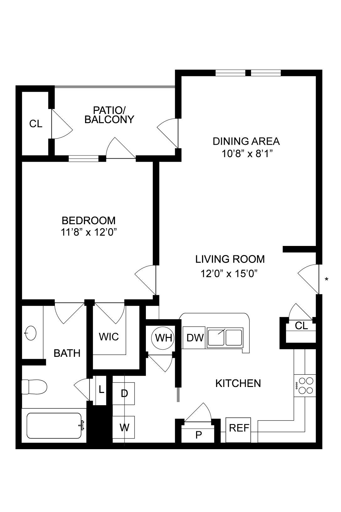 Cashiers floor plan