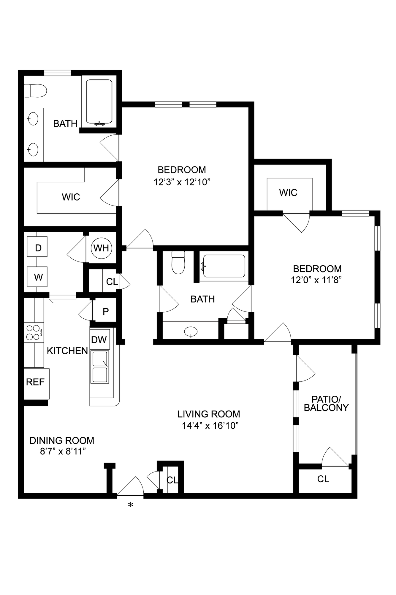 Hudson floor plan
