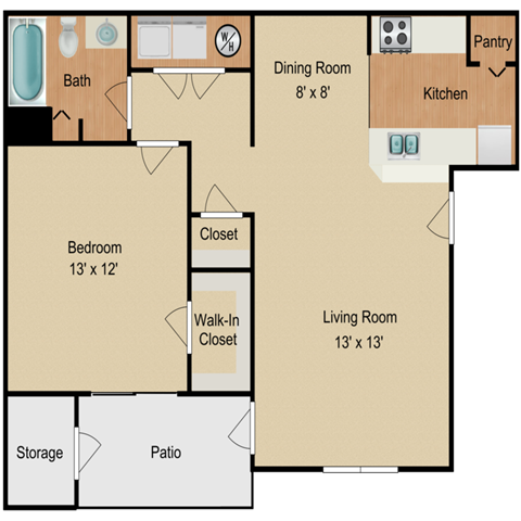The Haven floor plan