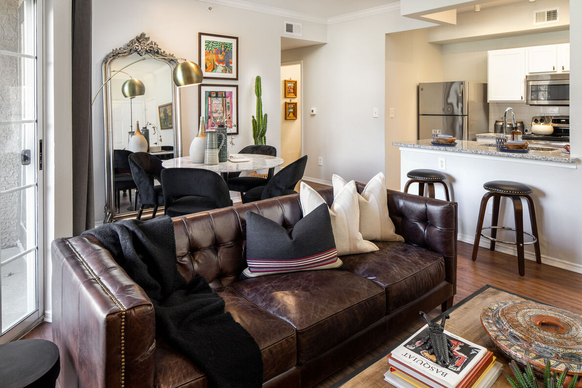 Dixon at Stonegate open-concept living room - Fort Worth, TX
