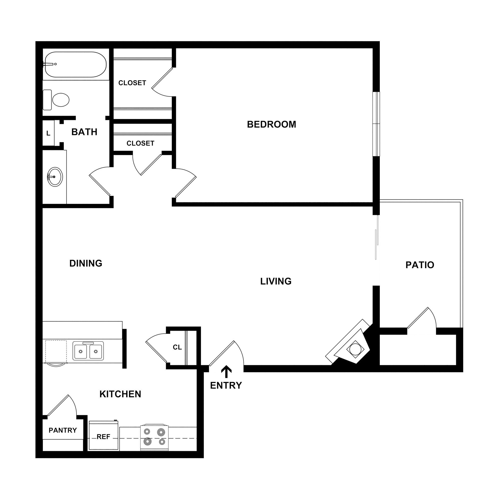 A2 floor plan
