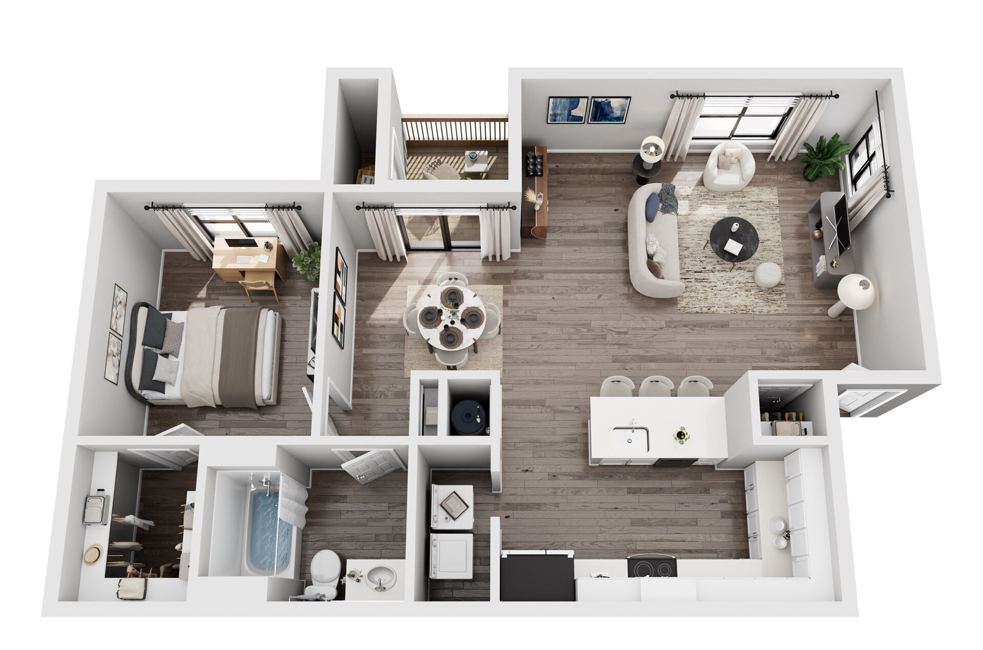 A1 floor plan