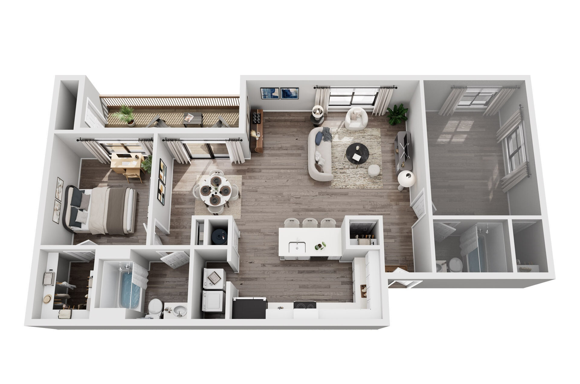 B2 floor plan