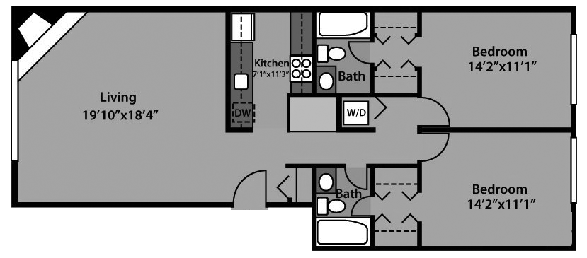 B2C floor plan