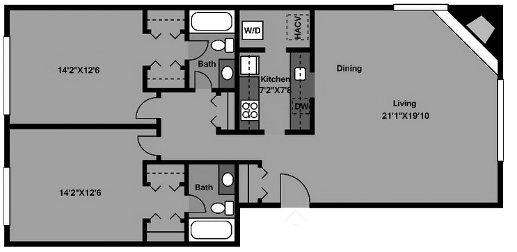 B2E floor plan