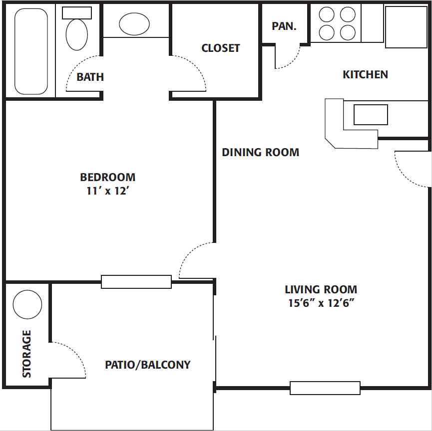 A2 floor plan
