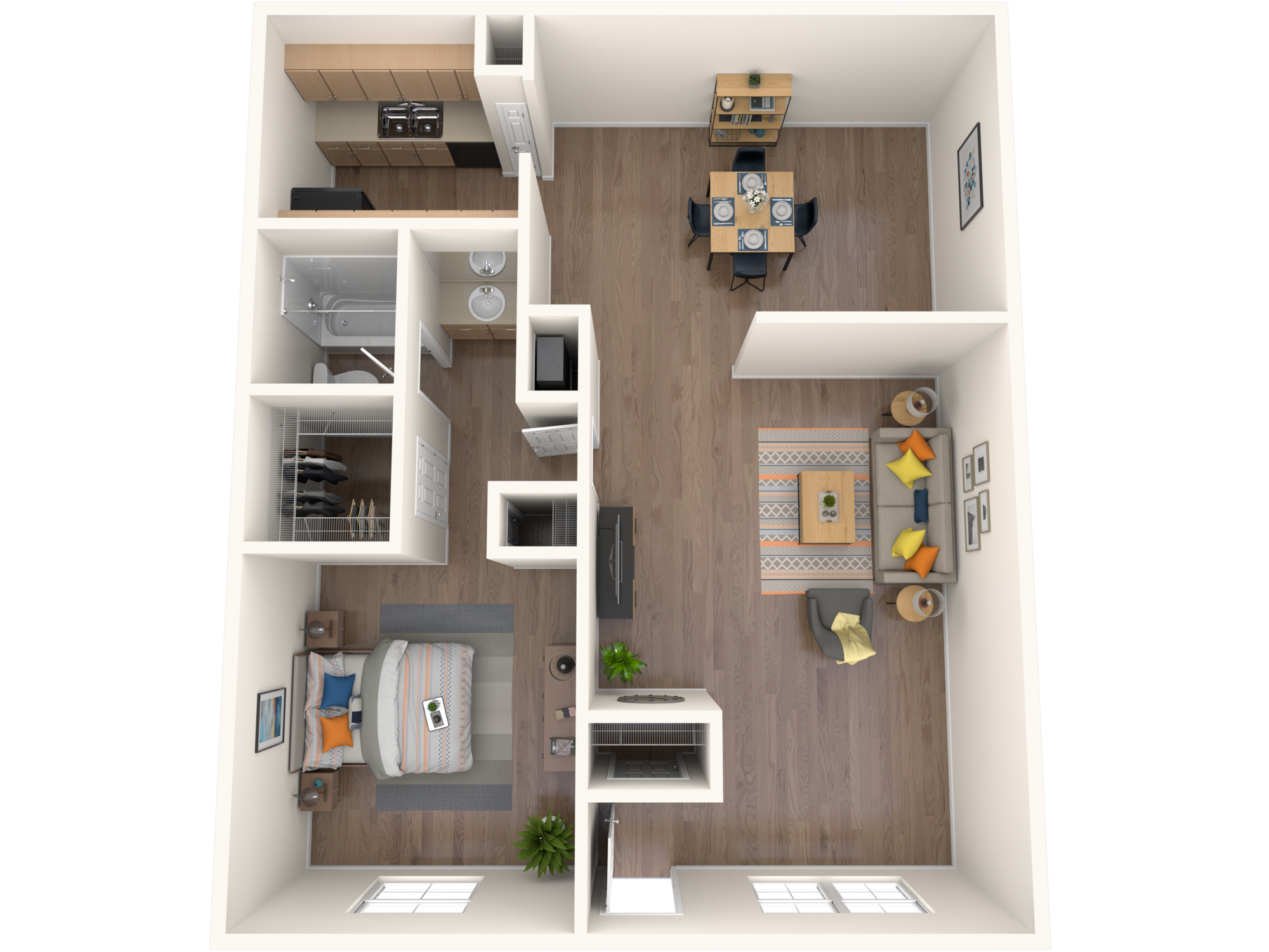 A1 floor plan