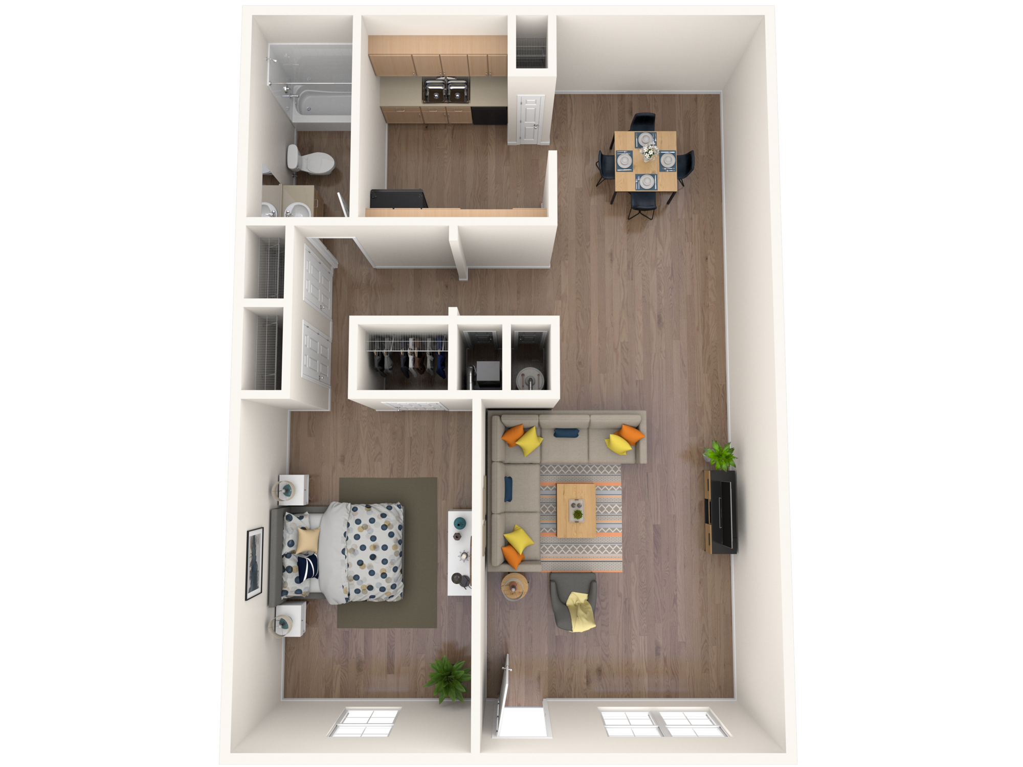 A2 floor plan