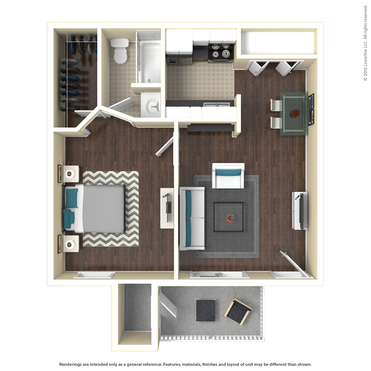 A1 floor plan
