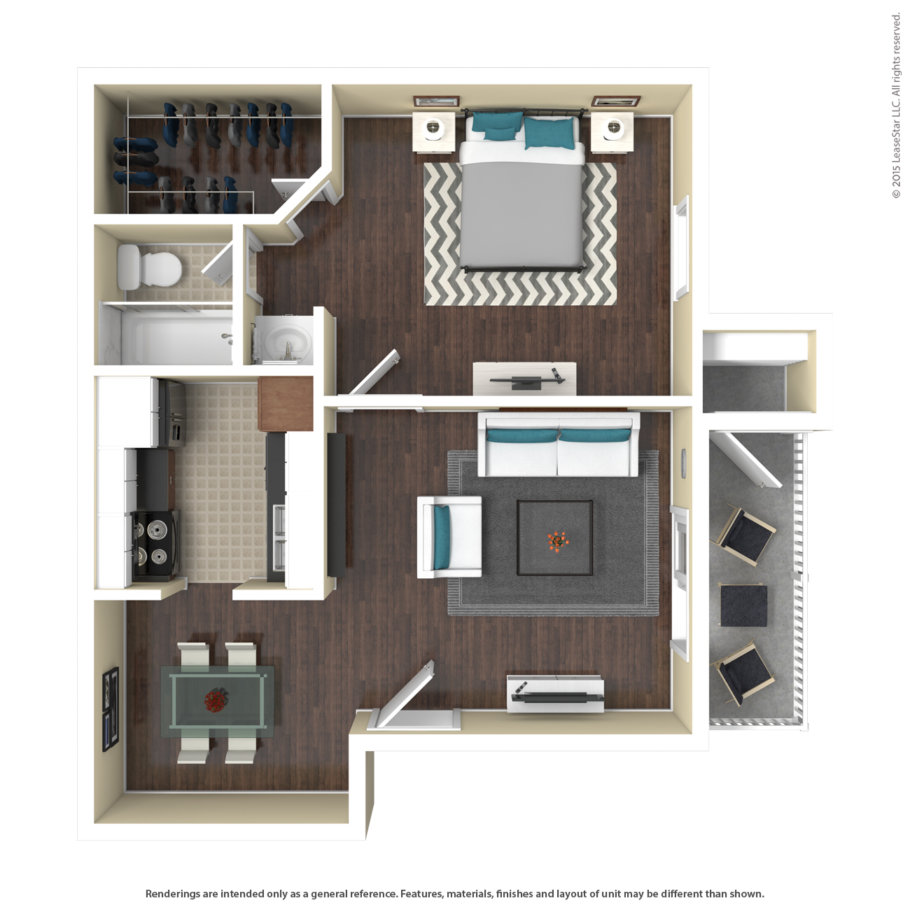A2 floor plan