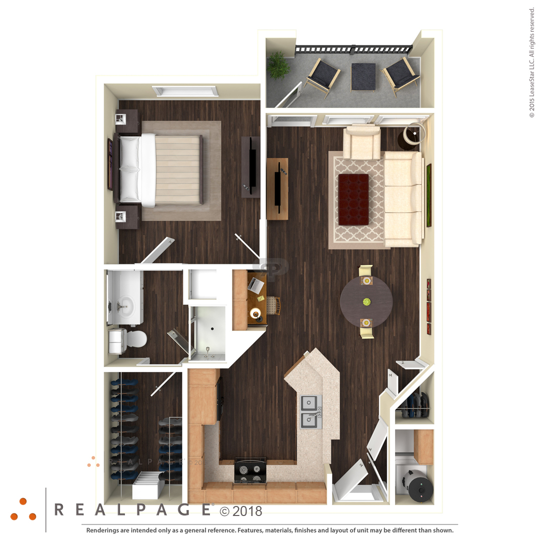 1 Bedroom Apartment – 325 Flagship Blvd #521, Montgomery, TX 77356