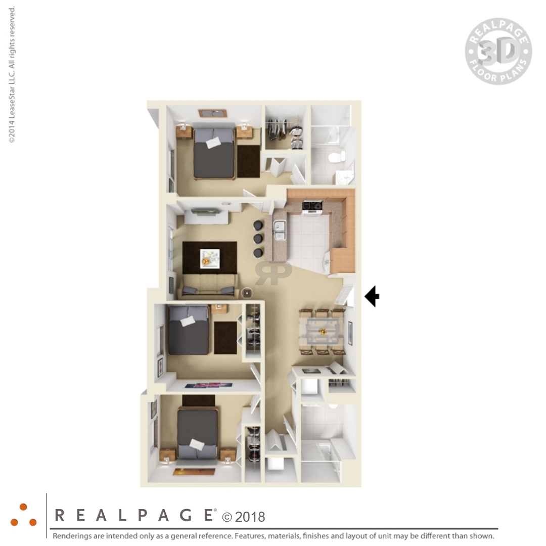 3X2F floor plan
