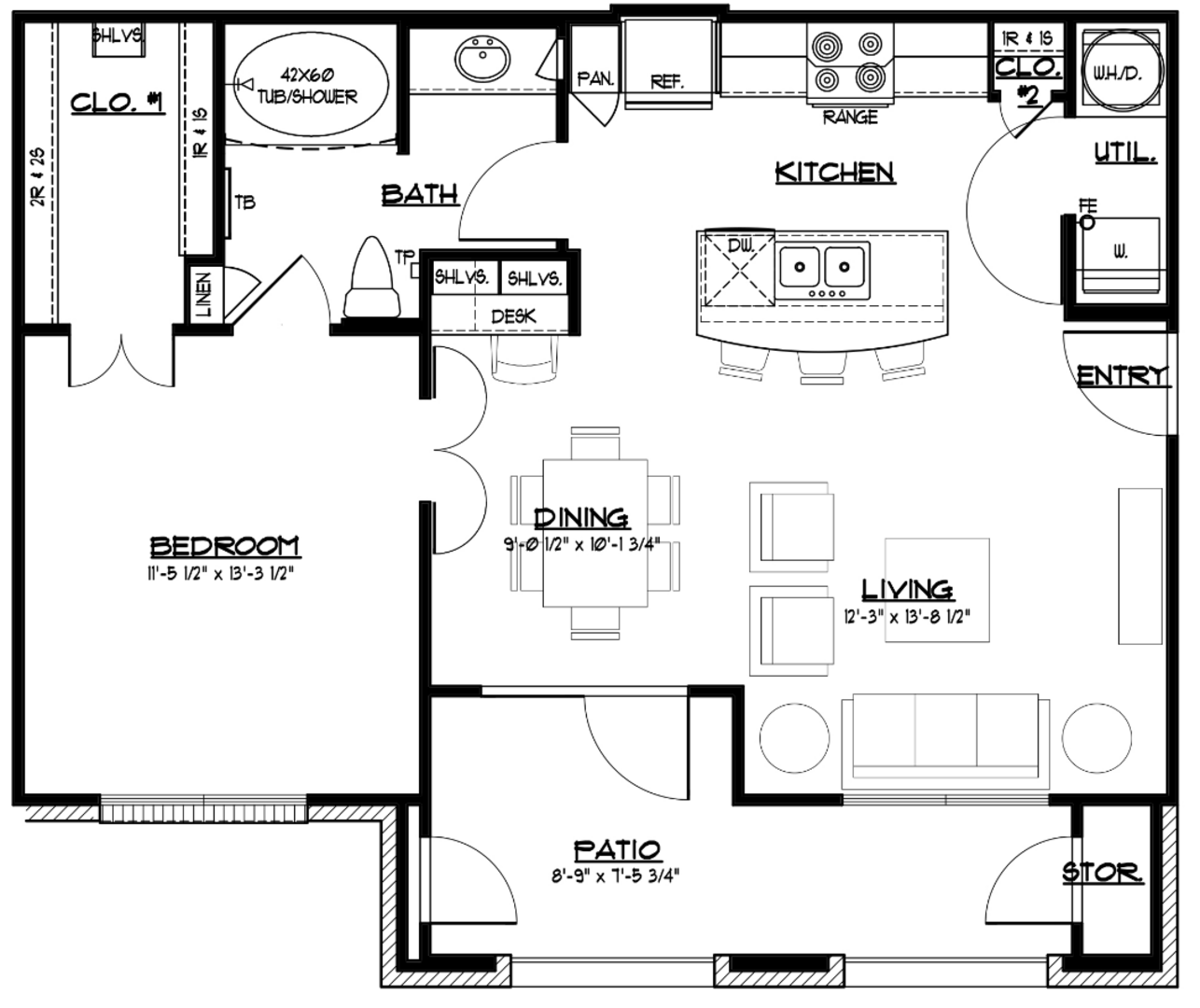 1 Bedroom Apartment – 23702 FM 1093 #411, Richmond, TX 77406