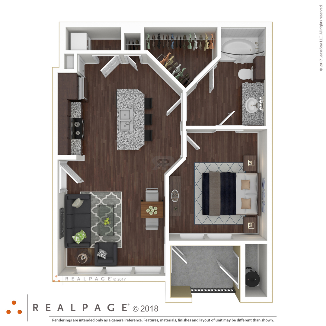 1 Bedroom Apartment – 6725 Brittmoore Rd #5304, Houston, TX 77041