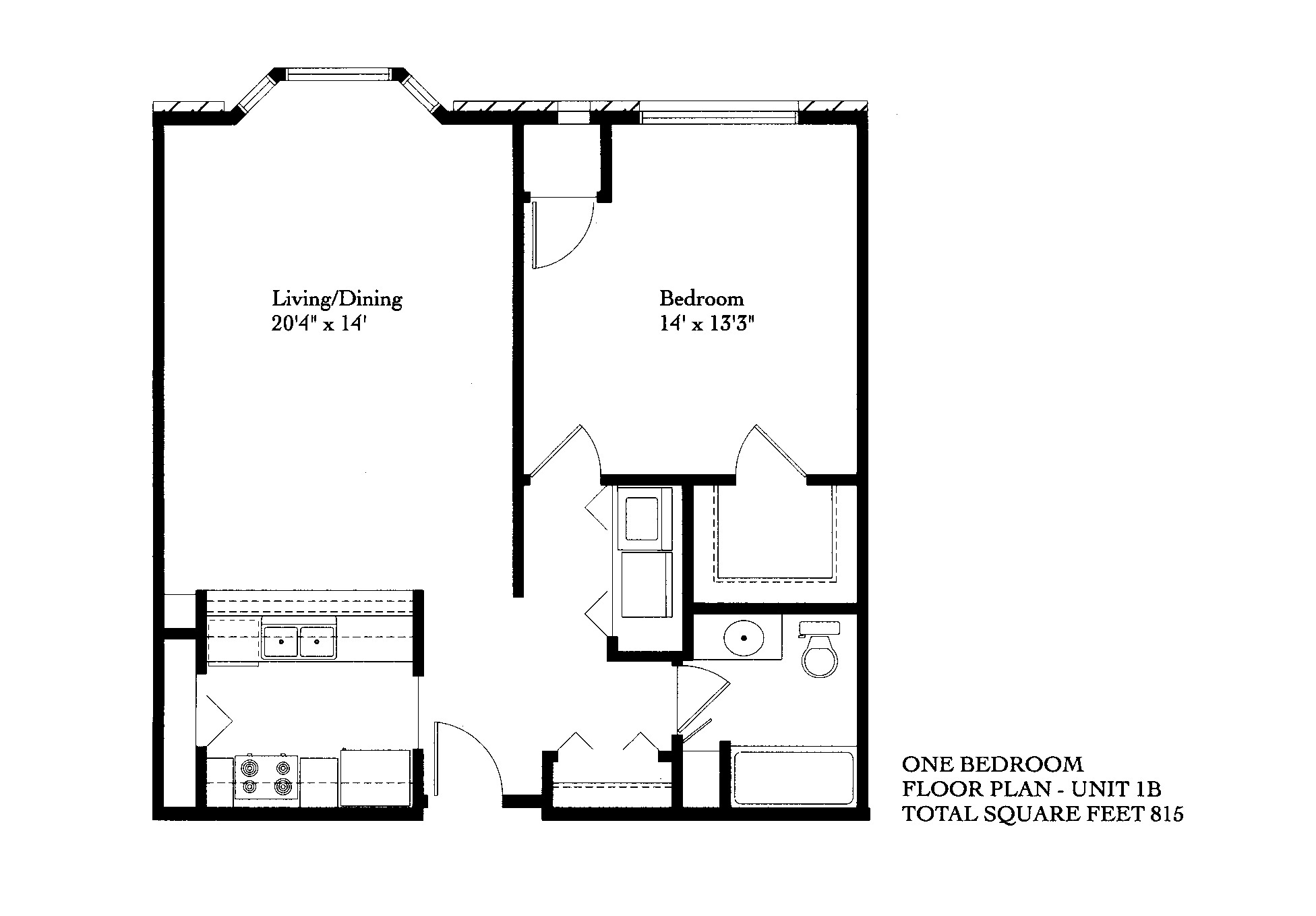 A1 floor plan