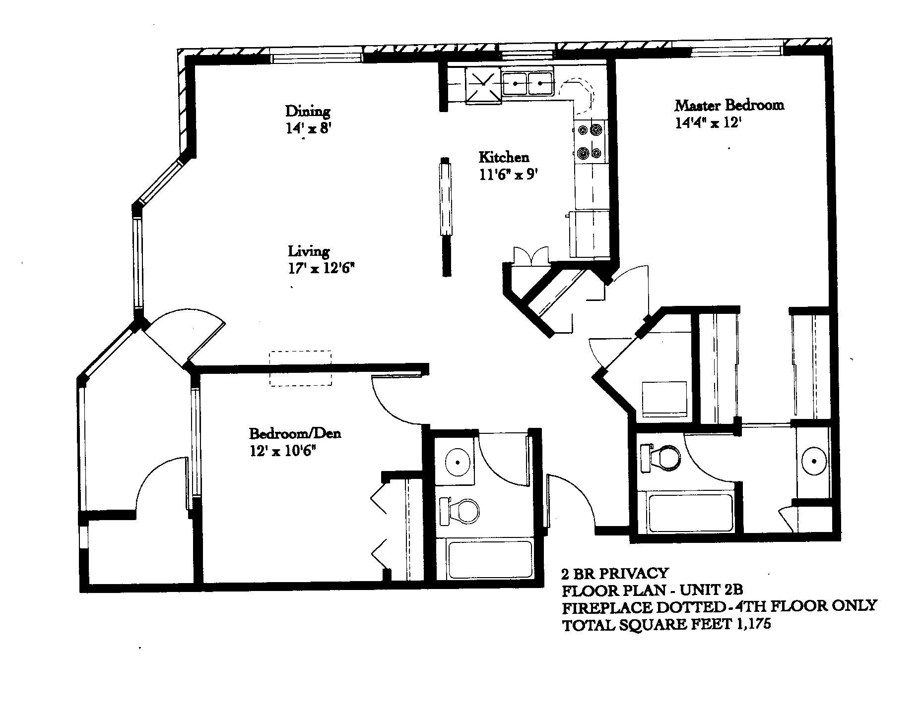 B4 floor plan