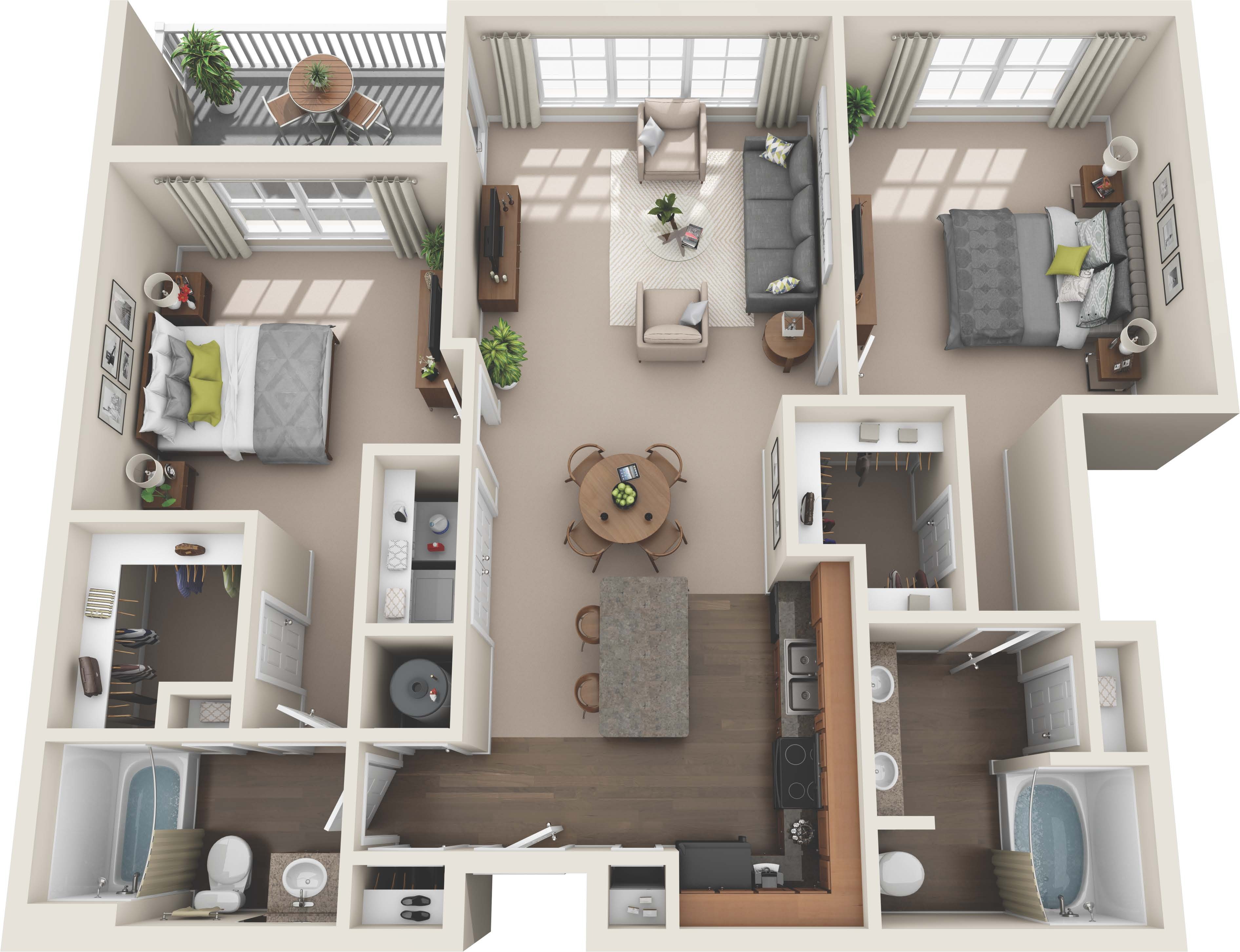 The Maple floor plan