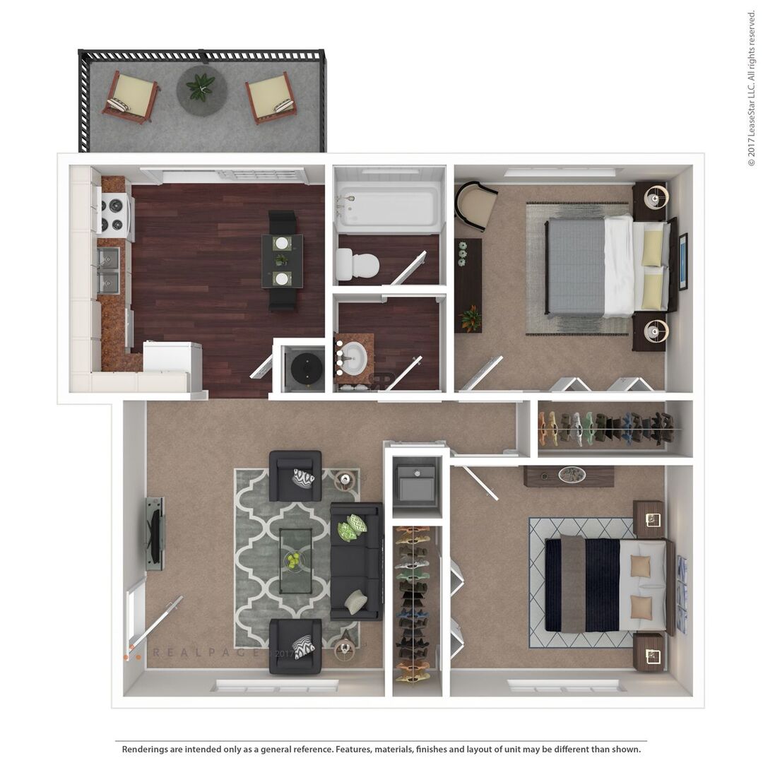 2 Bedroom Apartment – 1119 Medlin St SE #N-01, Smyrna, GA 30080