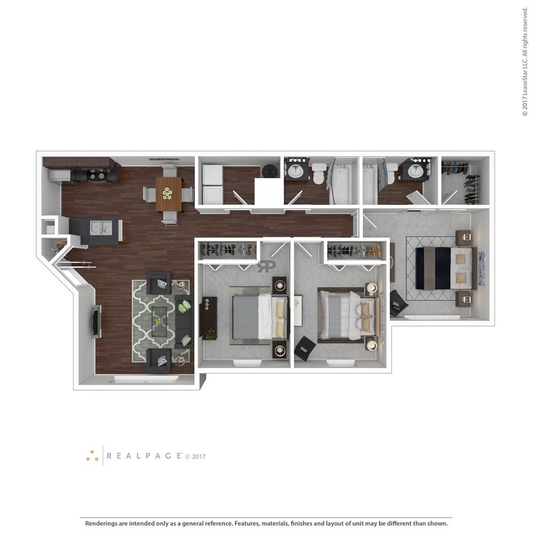 3 Bedroom Apartment – 7909 S Sam Houston Pkwy E #435, Houston, TX 77075