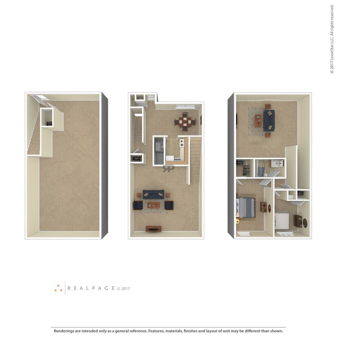 Two Bedroom floor plan