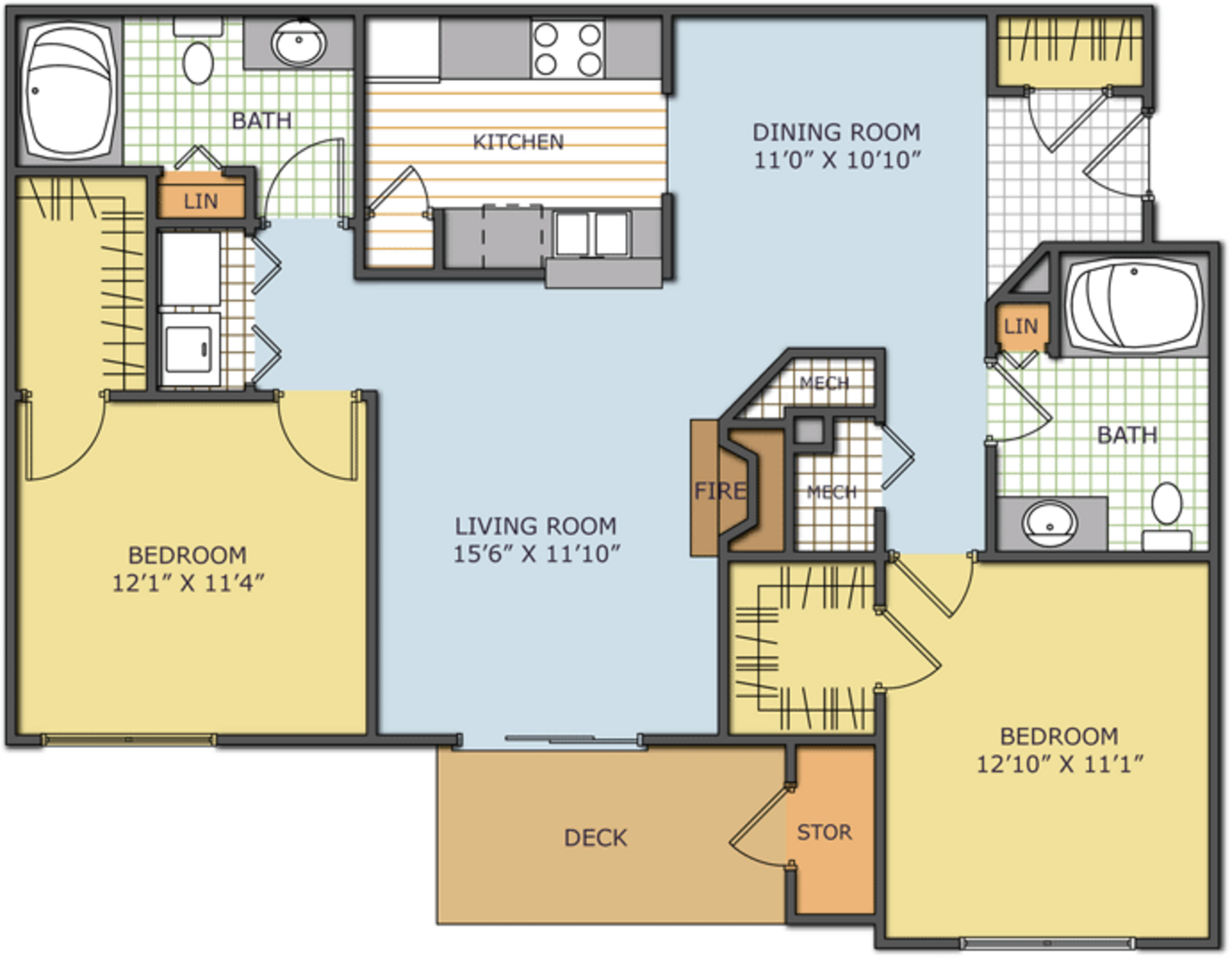 2 Bedroom Apartment – 1345 Towne Lake Hills South Dr #13304, Woodstock, GA 30189