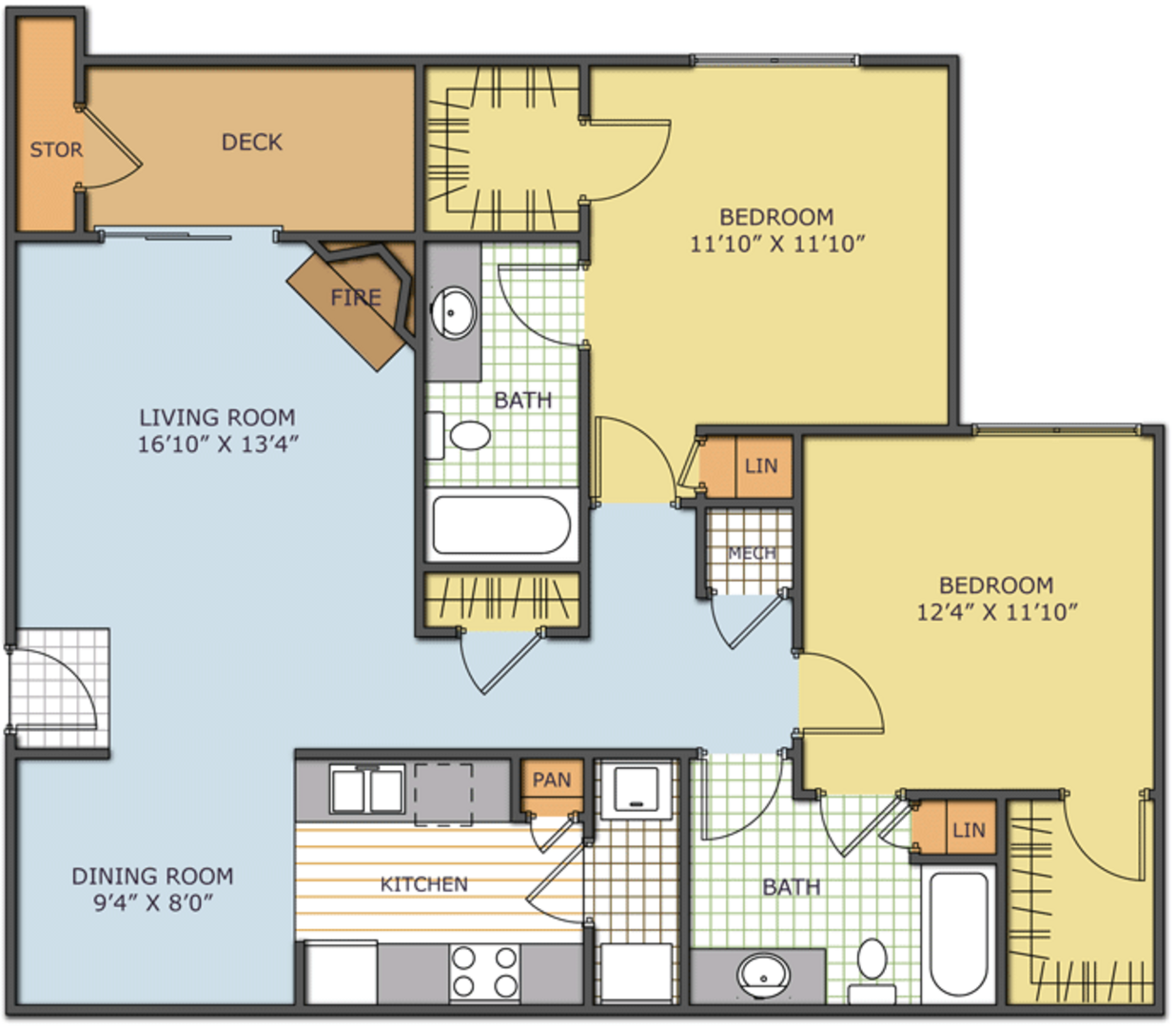 2 Bedroom Apartment – 1345 Towne Lake Hills South Dr #21304, Woodstock, GA 30189