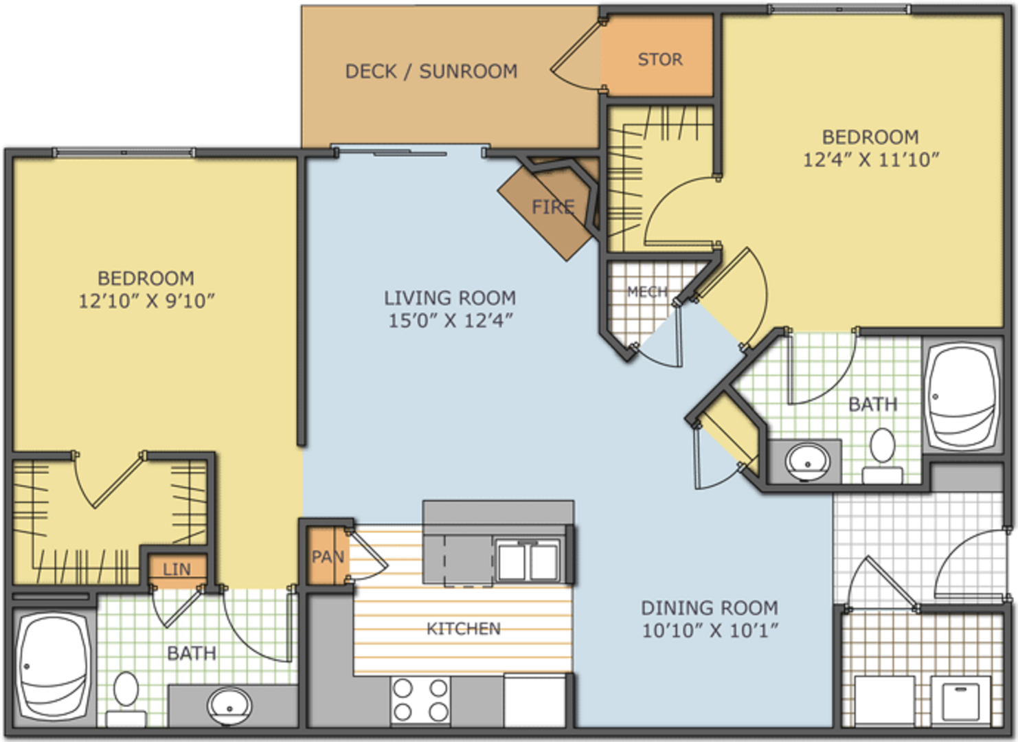 2 Bedroom Apartment – 1345 Towne Lake Hills South Dr #18201, Woodstock, GA 30189