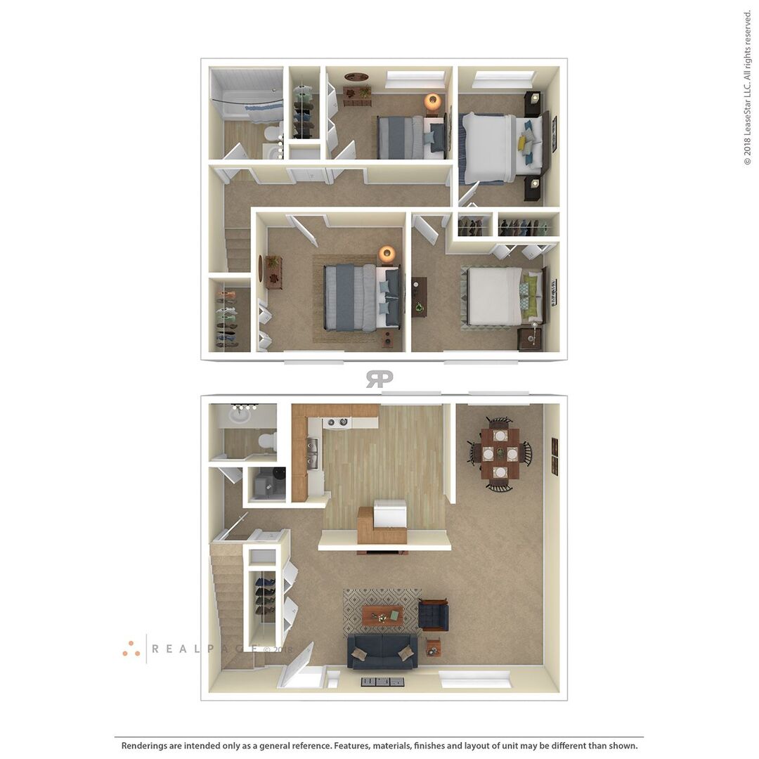 4 Bedroom floor plan