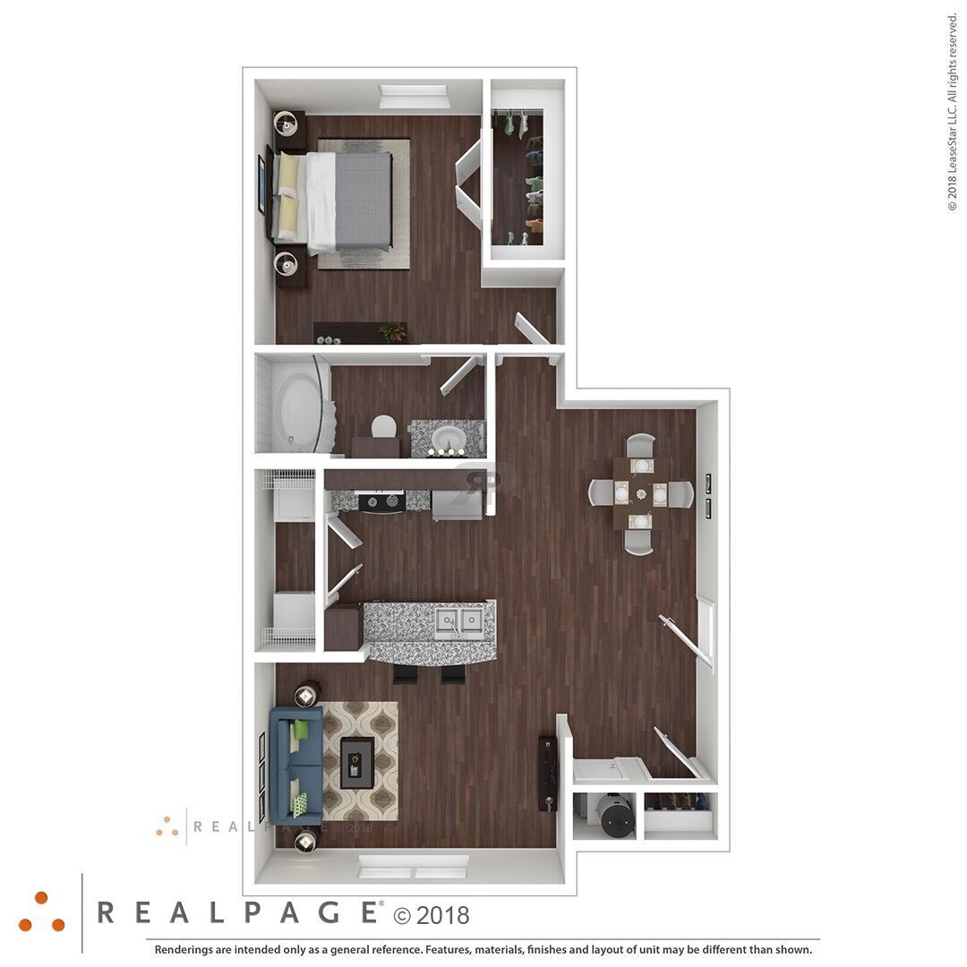 1 Bedroom Apartment – 12353 Huffmeister Rd #4203, Cypress, TX 77429