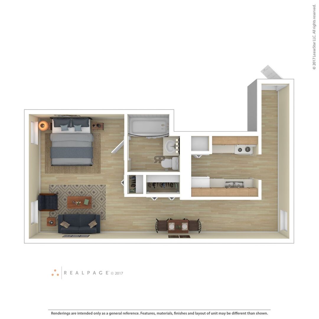 HC Studio floor plan