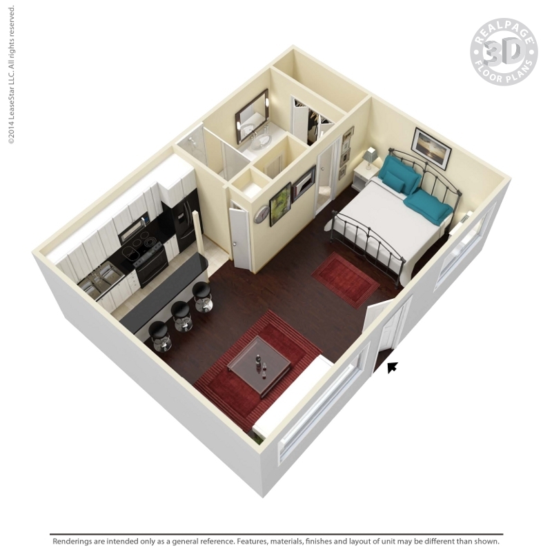 E1 floor plan