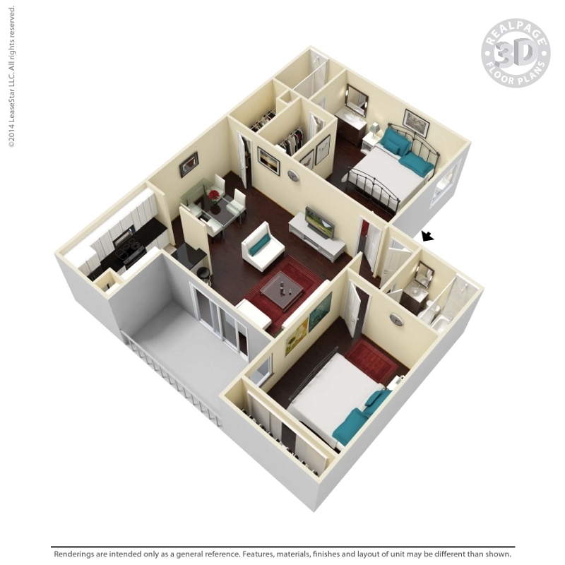 B2 floor plan