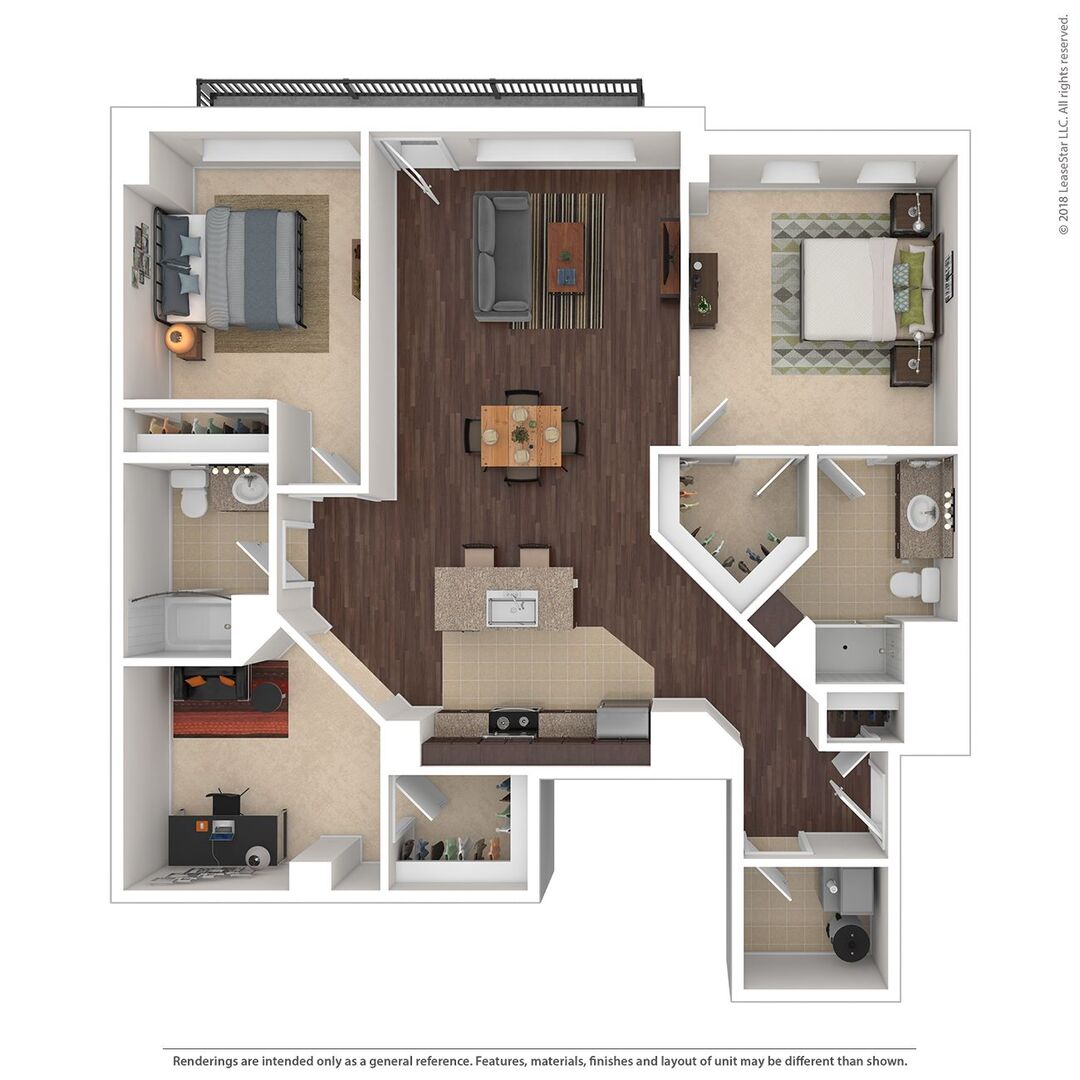 B13 (Den) floor plan