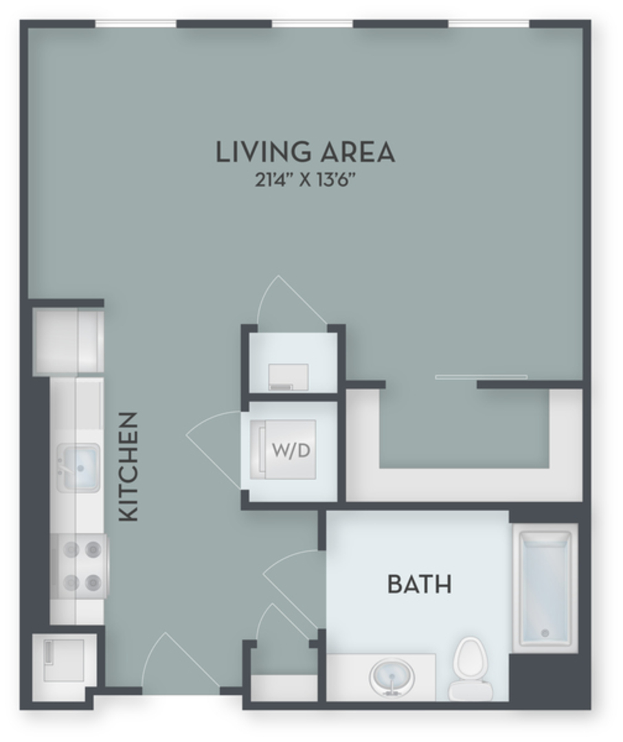 Studio-Workforce** floor plan