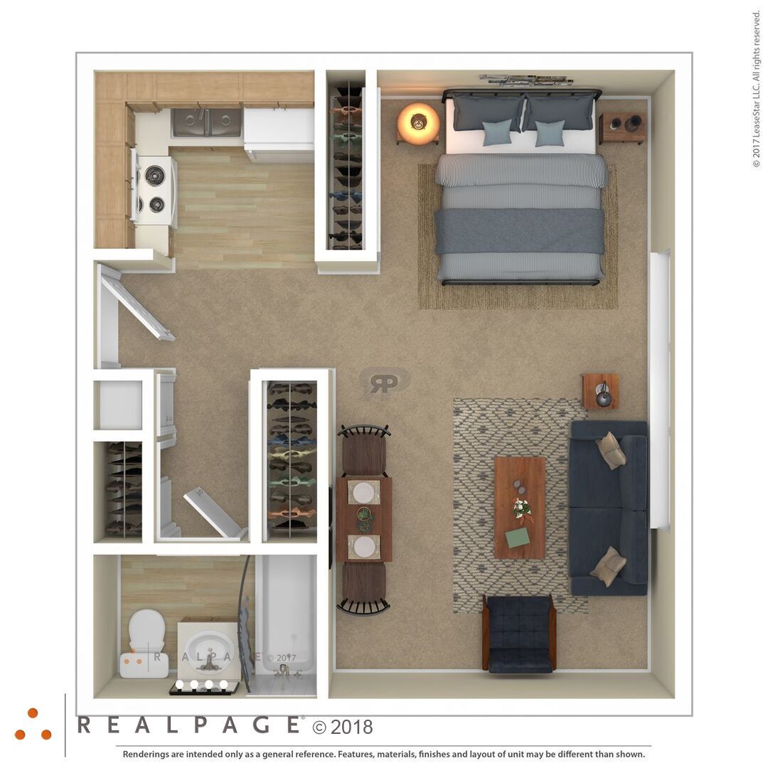 Efficiency floor plan