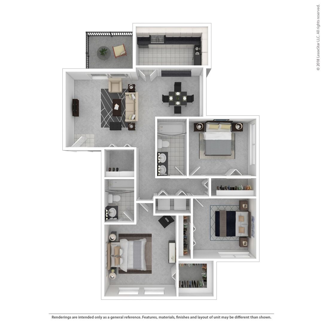3x2 floor plan