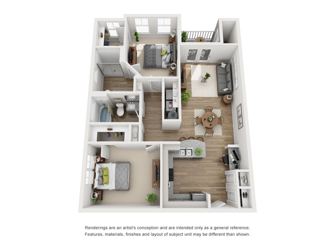 The Abita floor plan